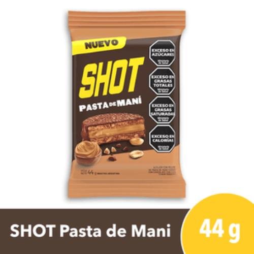 TERRABUSI SHOT ALFAJOR RELL. PASTA DE MANI 54*44 GR