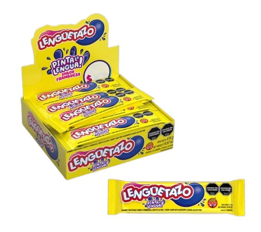STANI LENGUETAZO FRAMBUESA 18*32*13 GR.